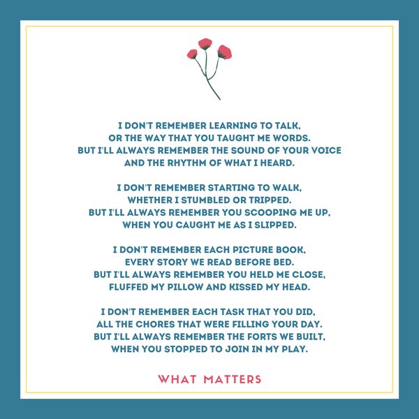 What Matters